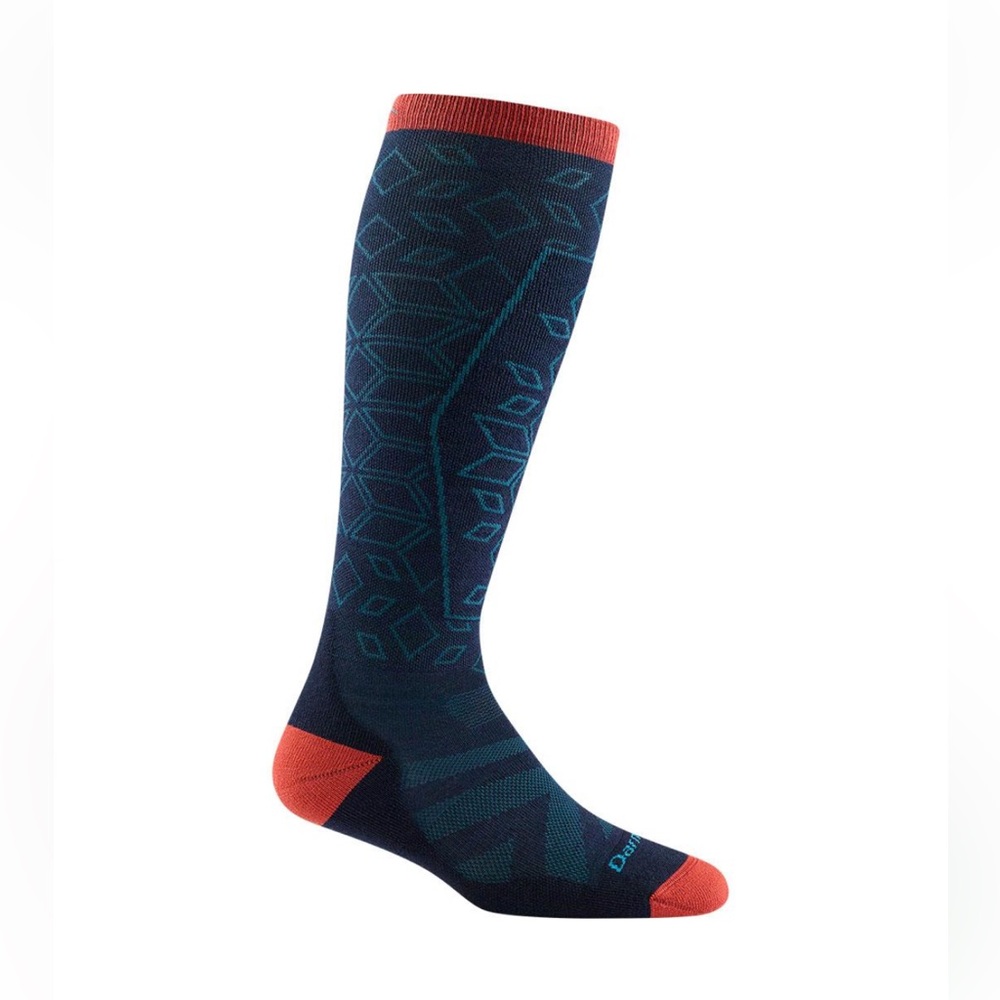 Darn Tough Women's Traverse Over-the-Calf Lightweight Ski Sock with Cushion